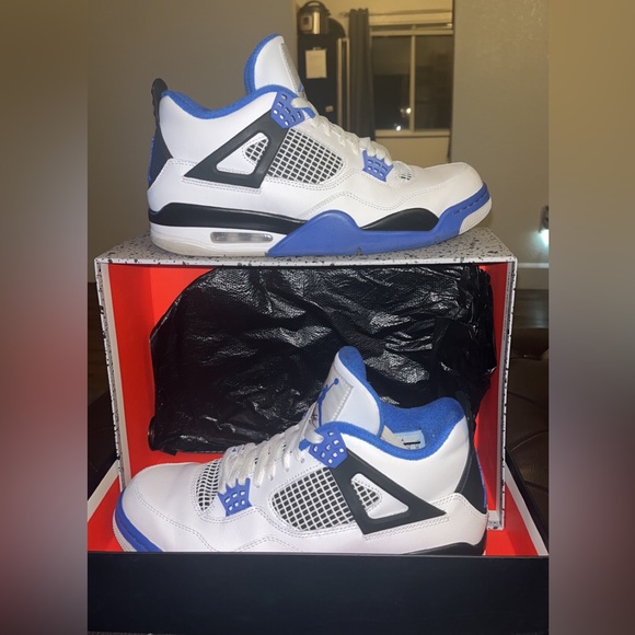 jordan 4 motorsport 2017 size 10 - Picture 3 of 4